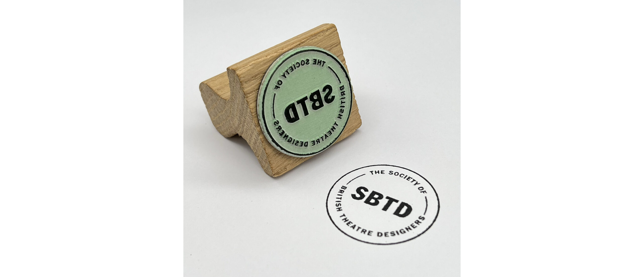SBTD Roundel Rubber Stamp