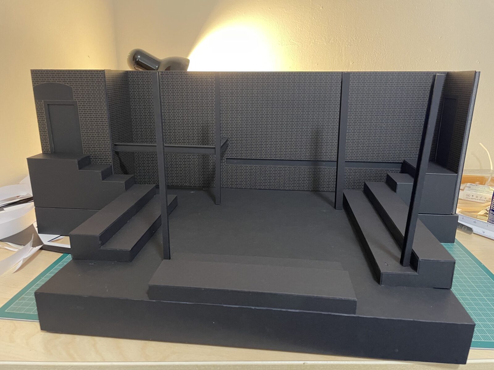 Arcola Theatre Model Box for Designer TK Hay