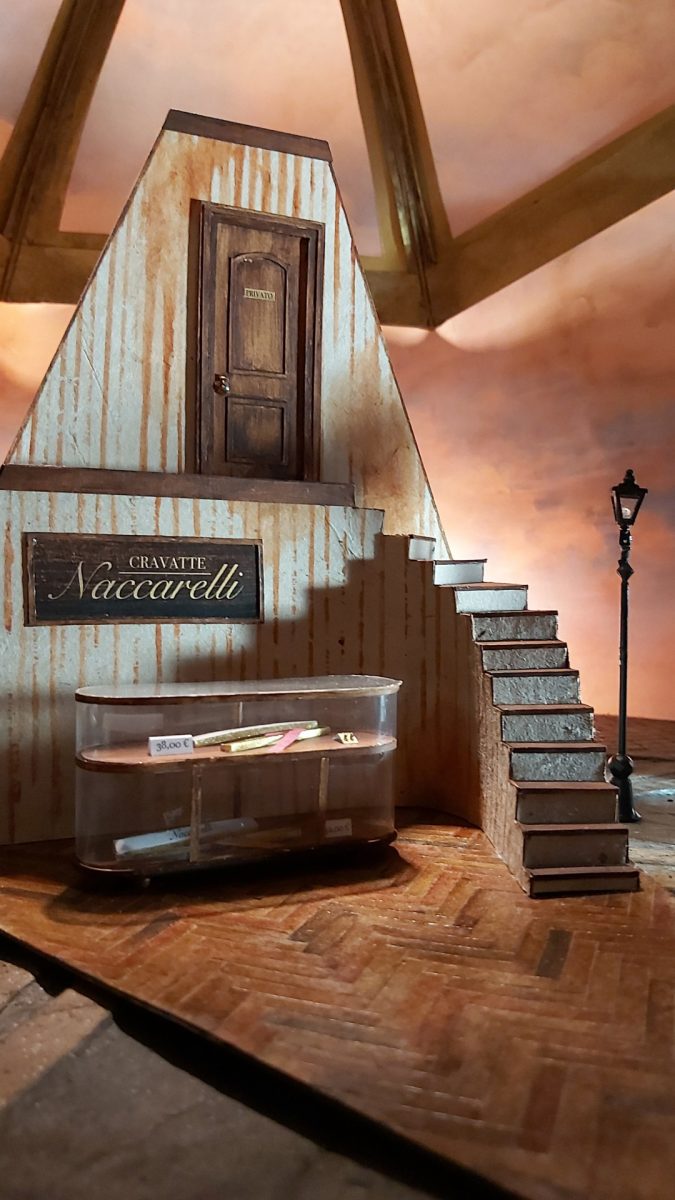 1:25 Model of the Narcarelli Tie Shop