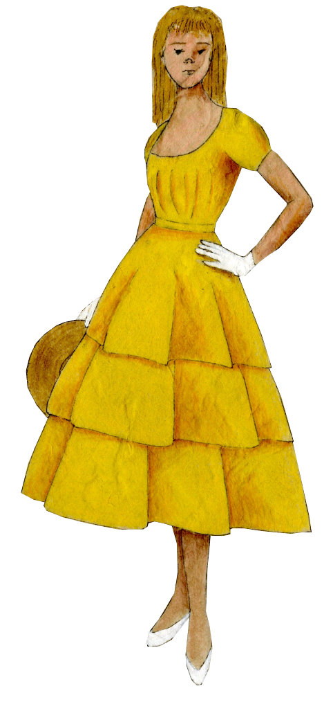 Clara - Costume Drawing