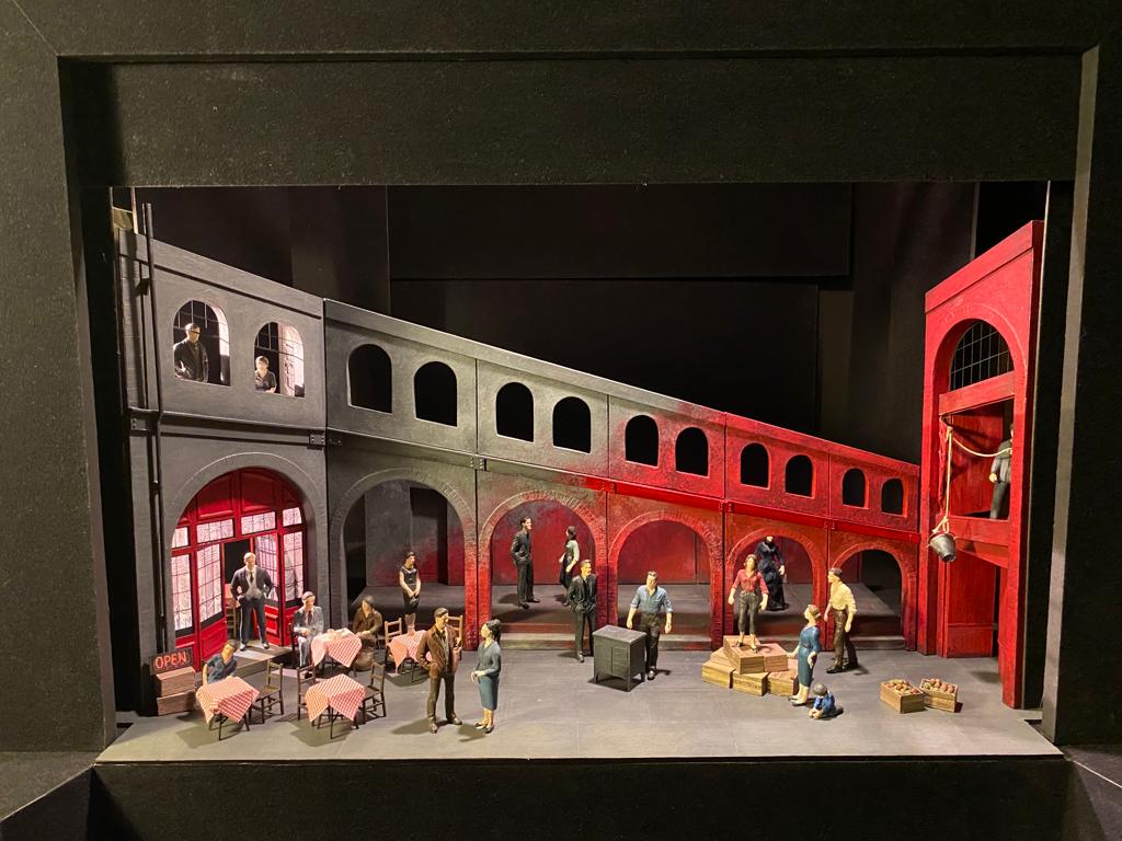 La Boheme - Set Designer Nicky Shaw - Model Making assistance by Lucy Fowler