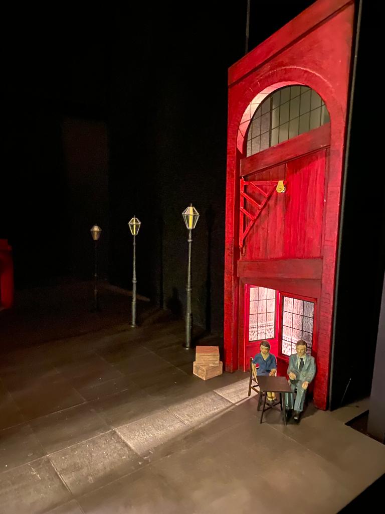 La Boheme - Set Designer Nicky Shaw - Model Making assistance by Lucy Fowler