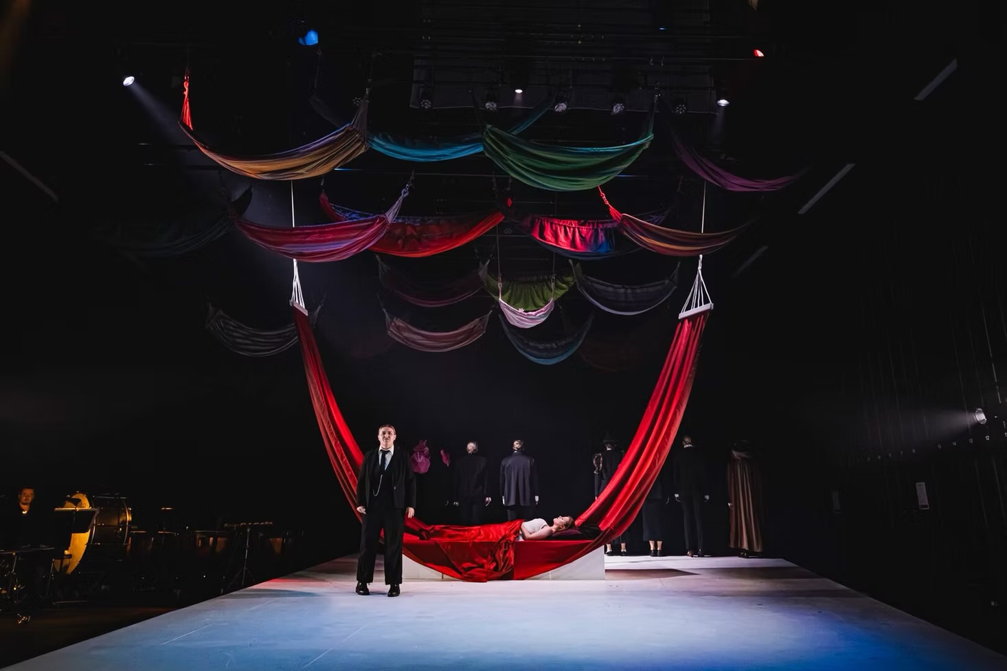 Set Design. A Midsummer Nights Dream. Opera adapted by Britten 