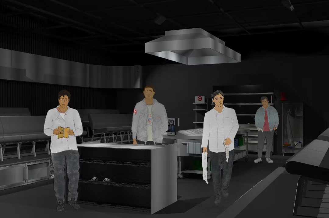 Digital model and character drawings. My Mañana Comes by Elizabeth Irwin 